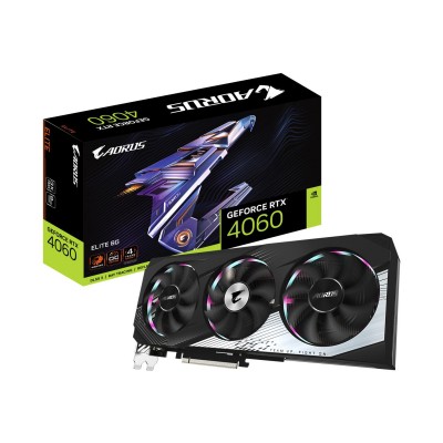 GIGABYTE AORUS GeForce RTX 4060 ELITE 8G (GV-N4060AORUS E-8GD)