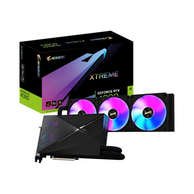 Gigabyte GeForce RTX 4080 AORUS XTREME WATERFORCE 16GB GDDRX6 (GV-N4080AORUSX W-16GD)
