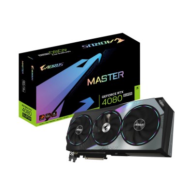 GIGABYTE AORUS GeForce RTX 4080 SUPER MASTER 16G (GV-N408SAORUS M-16GD)