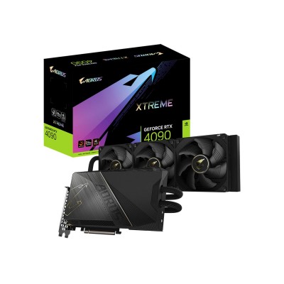 GIGABYTE AORUS GeForce RTX 4090 XTREME WATERFORCE 24G (GV-N4090AORUSX W-24GD)
