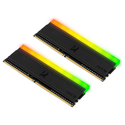 GOODRAM 16 GB (2x8GB) DDR4 3600 Iridium RGB Black (IRG-36D4L18S/16GDC)
