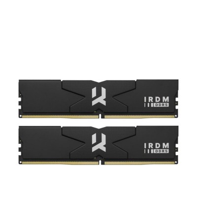 GOODRAM 64GB (2x32GB) 6000MHz CL30 IRDM BLACK V SILVER (IR-6000D564L30/64GDC)