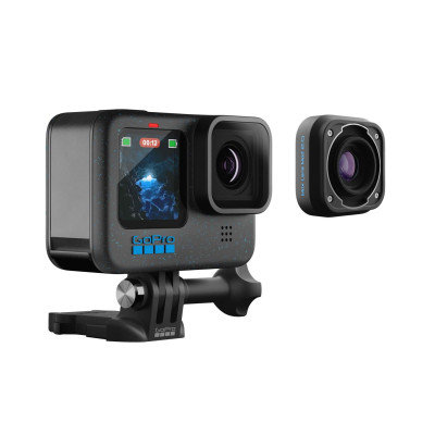 GoPro HERO12 Black + Max Lens Mod 2.0