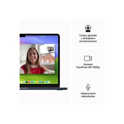 Apple MacBook Air 13,6" M3 2024 Midnight (MXCV3)