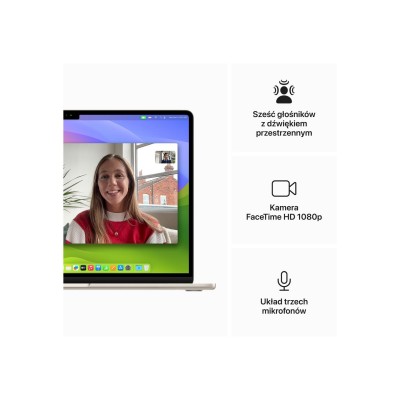 Apple MacBook Air 15" M3 2024 Starlight (MRYR3)