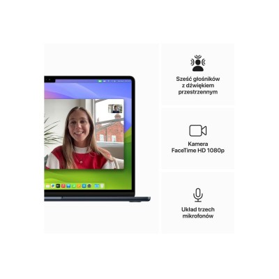 Apple MacBook Air 15" M3 2024 Midnight (MRYU3)