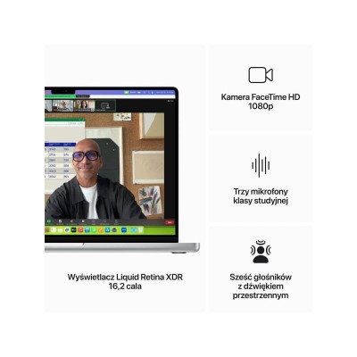 Apple MacBook Pro 16" Silver Late 2023 (MRW43)