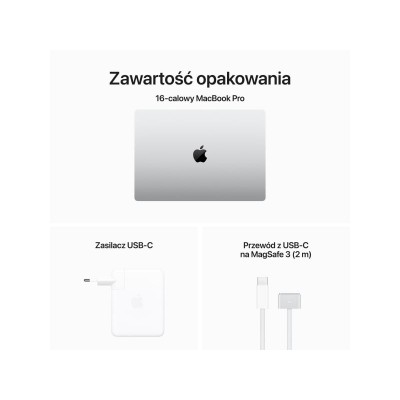 Apple MacBook Pro 16" Silver Late 2023 (MRW43)