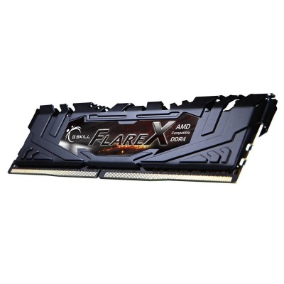 G.Skill 16 GB (2x8GB) DDR4 3200 MHz Flare X Black (F4-3200C14D-16GFX)
