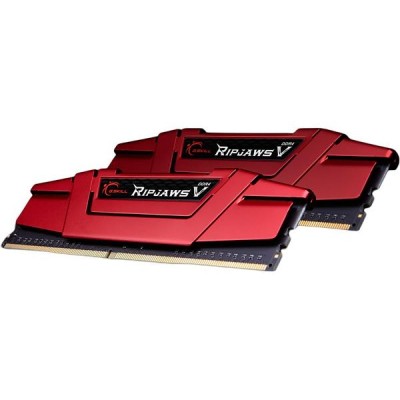 G.Skill 16 GB (2x8GB) DDR4 3200 MHz Ripjaws V Red (F4-3200C15D-16GVR)