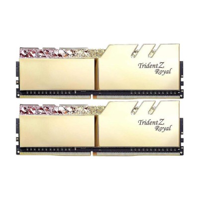 G.Skill 16 GB (2x8GB) DDR4 3600 MHz Trident Z Royal Gold (F4-3600C18D-16GTRG)