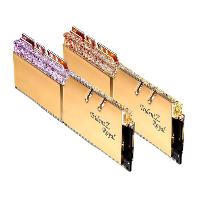 G.SKILL 16GB (2x8GB) 4266MHz CL19  TridentZ Royal Gold (F4-4266C19D-16GTRG)