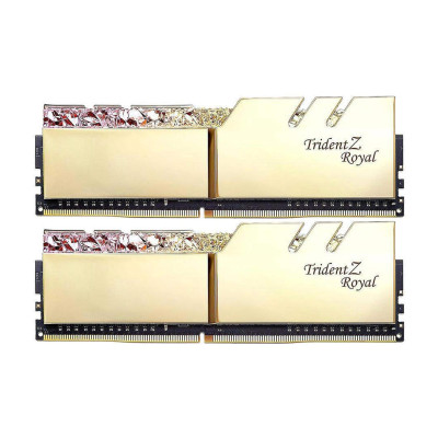 G.SKILL 16GB (2x8GB) 4266MHz CL19  TridentZ Royal Gold (F4-4266C19D-16GTRG)