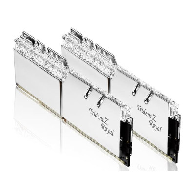 G.SKILL 16GB (2x8GB) 4800MHz CL18 Trident Z Royal Silver (F4-4800C18D-16GTRS)