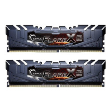 G.Skill 32 GB (2x16GB) DDR4 2400 MHz Flare X Black (F4-2400C15D-32GFX)