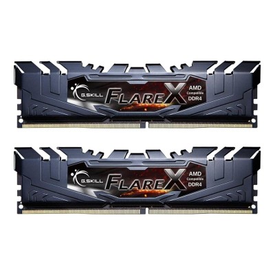 G.Skill 32 GB (2x16GB) DDR4 2400 MHz Flare X Black (F4-2400C15D-32GFX)