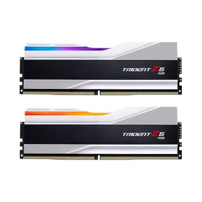 G.Skill 32 GB (2x16GB) DDR5 5600 MHz Trident Z5 RGB Silver (F5-5600J3636C16GX2-TZ5RS)