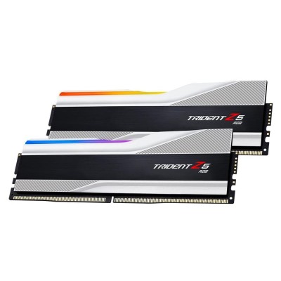 G.Skill 32 GB (2x16GB) DDR5 5600 MHz Trident Z5 RGB Silver (F5-5600J3636C16GX2-TZ5RS)