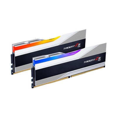 G.Skill 32 GB (2x16GB) DDR5 5600 MHz Trident Z5 RGB Silver (F5-5600J4040C16GX2-TZ5RS)