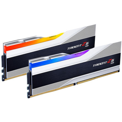 G.Skill 32 GB (2x16GB) DDR5 6000 MHz Trident Z5 RGB Silver (F5-6000J3636F16GX2-TZ5RS)