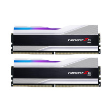 G.Skill 32 GB (2x16GB) DDR5 6000 MHz Trident Z5 RGB Silver (F5-6000J4040F16GX2-TZ5RS)