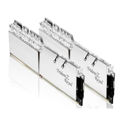 G.Skill 32 GB (2x16GB) DDR4 3200 MHz Trident Z Royal Silver (F4-3200C16D-32GTRS)