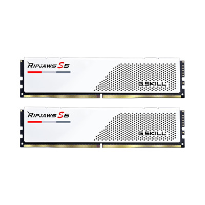 G.SKILL 32GB (2x16GB) 5200MHz CL40 Ripjaws S5 Series White (F5-5200U4040A16GX2-RS5W)