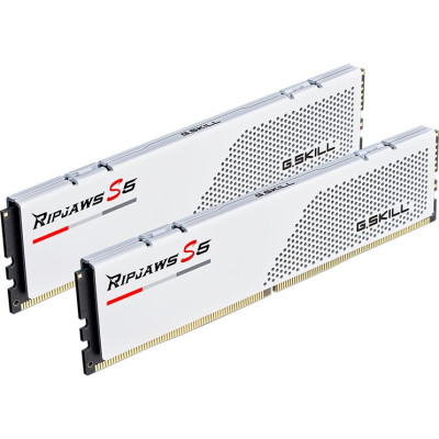 G.SKILL 32GB (2x16GB) 5200MHz CL40 Ripjaws S5 Series White (F5-5200U4040A16GX2-RS5W)