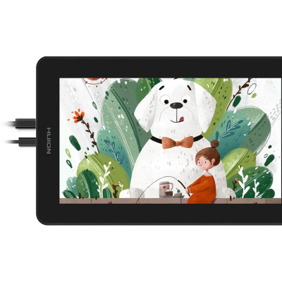 Huion Kamvas 12 Orange + Base