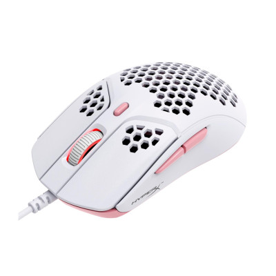 HyperX Pulsefire Haste USB White/Pink (HMSH1-A-WT/G, 4P5E4AA)