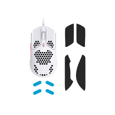 HyperX Pulsefire Haste USB White/Pink (HMSH1-A-WT/G, 4P5E4AA)