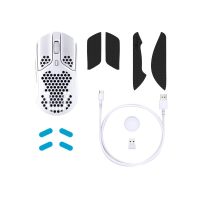 HyperX Pulsefire Haste WL White (4P5D8AA)