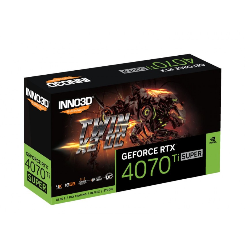 Inno3D GeForce RTX 4070 Ti Super Twin X2 OC 16GB GDDR6X (N407TS2