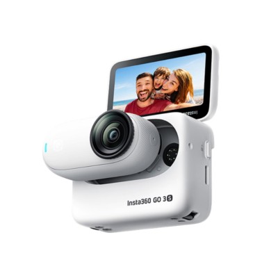 Insta360 GO 3S 4K Standard Bundle 128GB White (CINSAATA_GO3S04)