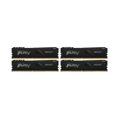 Kingston FURY 128 GB (4x32GB) DDR4 3600 MHz Beast Black (KF436C18BBK4/128)