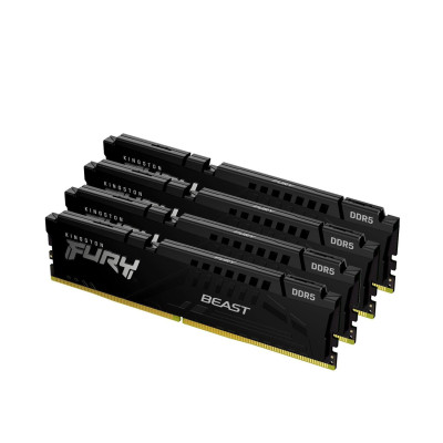 Kingston FURY 128GB (4x32GB) 5600MHz CL40 Beast (KF556C40BBK4-128)