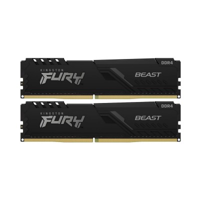 Kingston FURY 16 GB (2x8GB) DDR4 2666 MHz Beast Black (KF426C16BBK2/16)