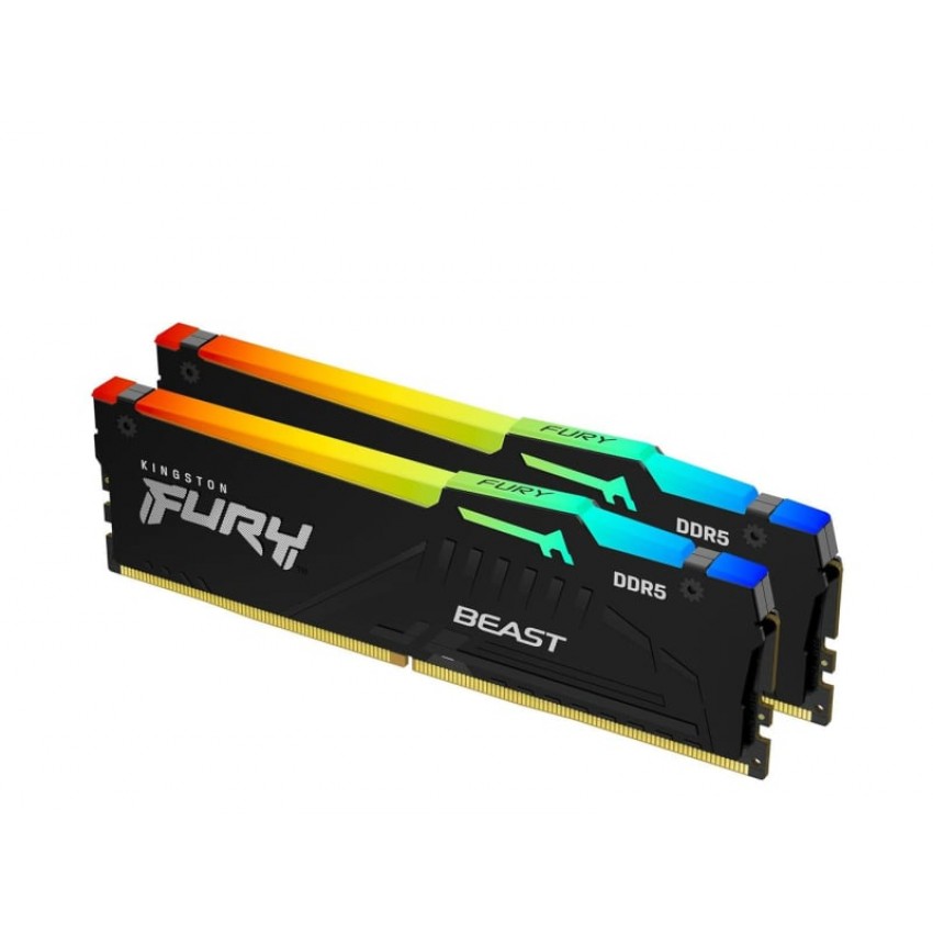 Kingston FURY 16 GB (2x8GB) DDR5 6000 MHz Beast RGB EXPO