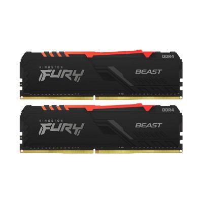 Kingston FURY 32 GB (2x16GB) DDR4 3000 MHz Beast RGB (KF430C15BB1AK2/32)