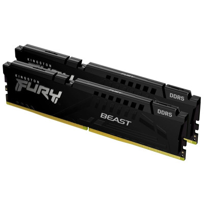 Kingston FURY 32 GB (2x16GB) DDR5 5200 MHz Beast Black (KF552C40BBK2-32)