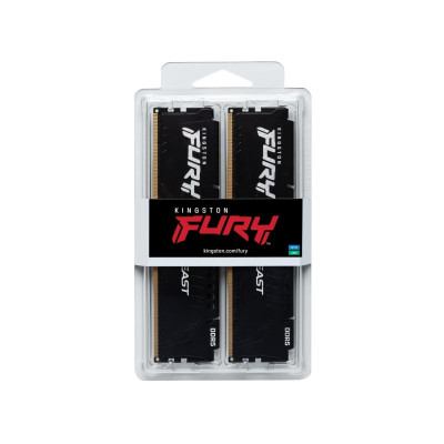 Kingston FURY 32 GB (2x16GB) DDR5 5200 MHz Beast Black (KF552C40BBK2-32)