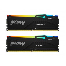 Kingston FURY 32 GB (2x16GB) DDR5 6400 MHz Beast RGB (KF564C32BBAK2-32)