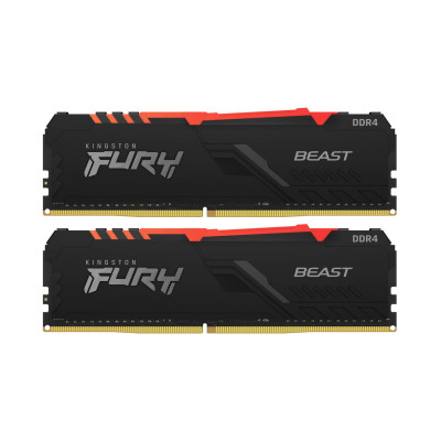 Kingston FURY 64 GB (2x32GB) DDR4 2666 MHz Beast RGB (KF426C16BBAK2/64)