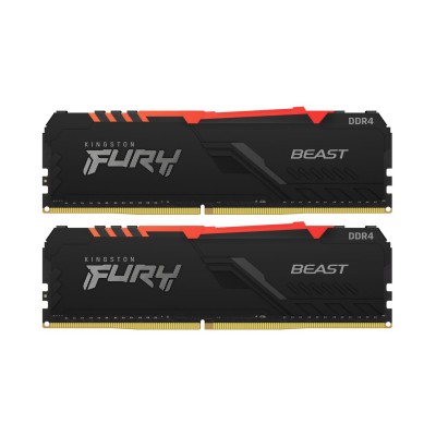 Kingston FURY 64 GB (2x32GB) DDR4 3600 MHz Beast RGB (KF436C18BBAK2/64)