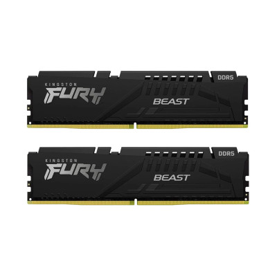 Kingston FURY 64 GB (2x32GB) DDR5 5600 MHz Beast Black EXPO (KF556C36BBEK2-64)
