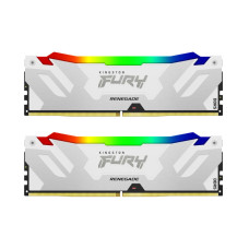 Kingston FURY 64 GB (2x32GB) DDR5 6000 MHz Renegade RGB White/Silver (KF560C32RWAK2-64)