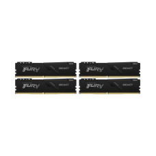 Kingston FURY 64GB (4x16GB) DDR4 3600MHz Beast Black (KF436C18BBK4/64)