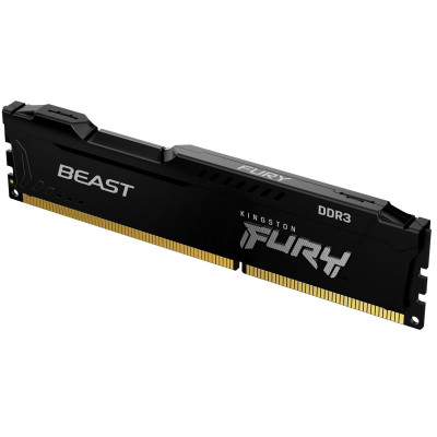 Kingston FURY 8 GB DDR3 1600 MHz Beast Black (KF316C10BB/8)