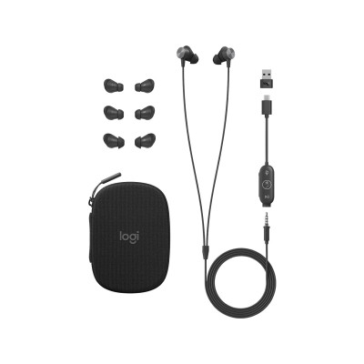 Logitech Zone Wired Earbuds Teams (981-001009)
