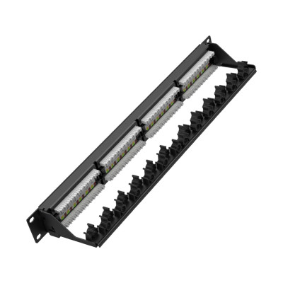 Unitek Patch Panel 24 Ports RJ-45 Cat.6 UTP (T003A)